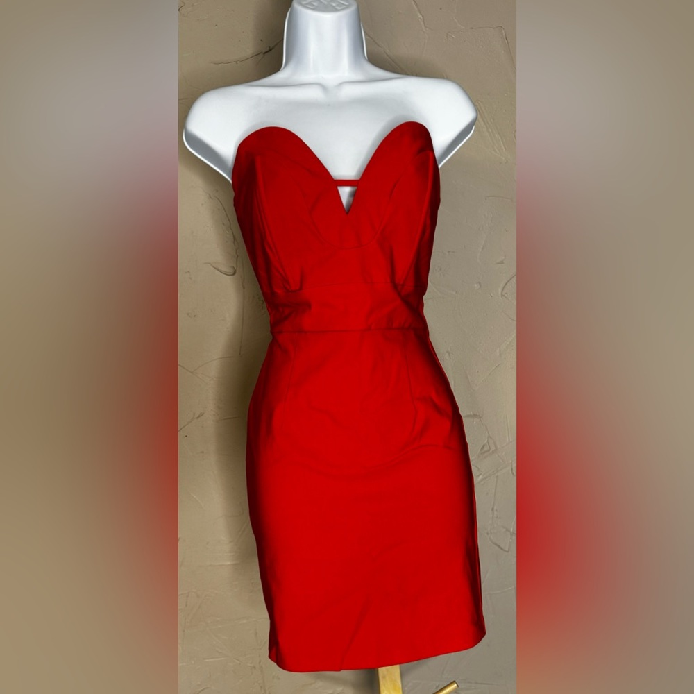 Coral Cocktail Dress